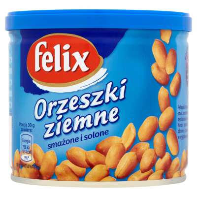 FELIX ORZECHY ZIEMNE SOLONE 140G