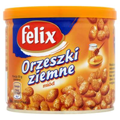 FELIX ORZECHY ZIEMNE Z MIODEM 140G