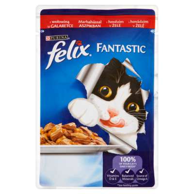 FELIX SASZETKA 100G KOT WOŁOWINA
