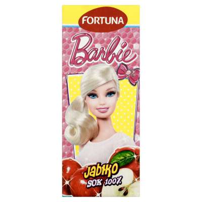 FORTUNA SOK 0,2L JABŁKO BARBIE
