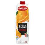 FORTUNA SOK 100% POMARAŃCZA 1L