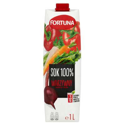 FORTUNA SOK 100% WARZYWNY 1L