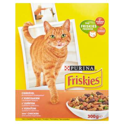 FRISKIES SUCHA 300G KOT KURCZAK WĄTRÓBKA WARZYWA