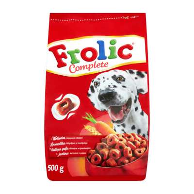 FROLIC SUCHA 500G Z WOŁOWINĄ I WARZYWAMI