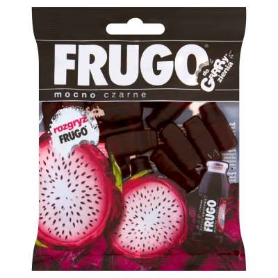 FRUGO ŻELKI 100G CZARNE