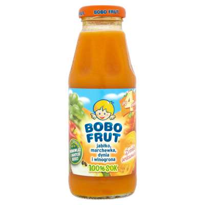 GERBER BOBOFR.SOK JABŁ+MARCHEW+DYNIA 300ML