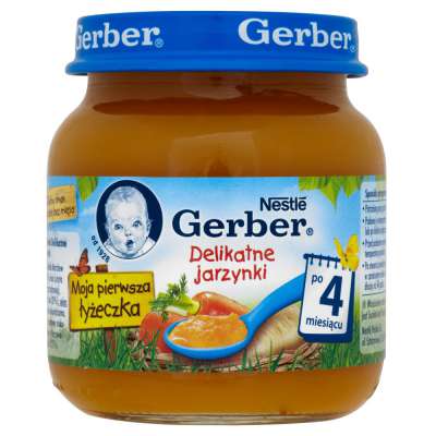 GERBER DELIKATNE JARZYNKI 125G