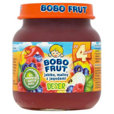 GERBER DESER 130G BOBOFR. JABŁ/MALINA/JAG
