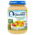 GERBER DESER 190G OWOCOWY KREM Z JOGURTEM