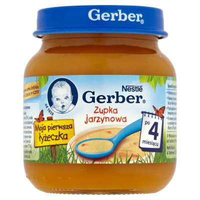 GERBER ZUPA 130G JARZYNOWA
