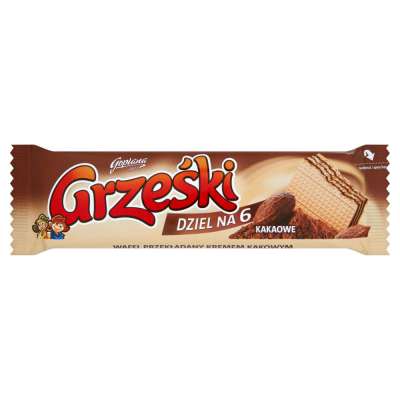 GOPLANA GRZEŚKI DZIEL NA 6 KAKAOWE 26G