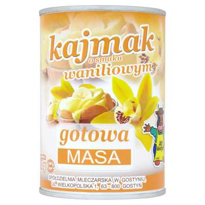 GOSTYŃ MASA WANILIOWA 510G