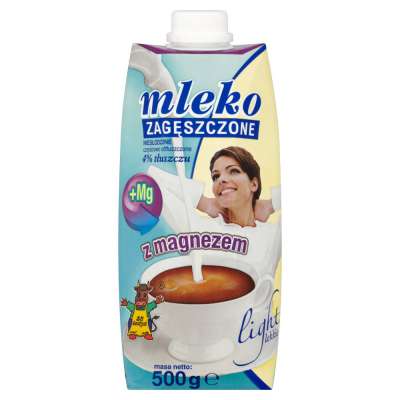 GOSTYŃ MLEKO ZAG. 500G NIESŁ. LIGHT/MAGNEZ