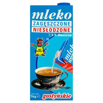 GOSTYŃ MLEKO ZAGĘSZCZONE 1L