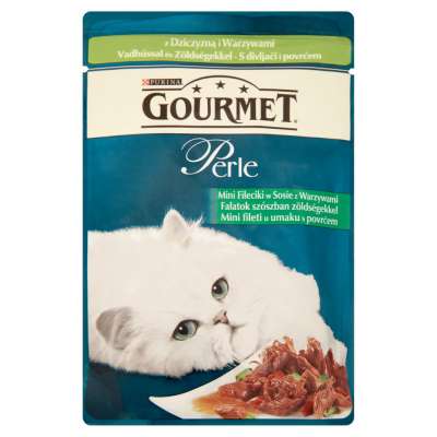 GOURMET SASZETKA 85G MINI FILECIKI Z WARZYWAMI