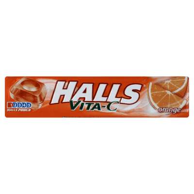 HALLS DROPSY 33,5G VITA C POMARAŃCZ.