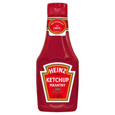 HEINZ KETCHUP 342G HOT TOMATO PLASTIK