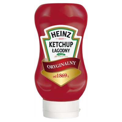 HEINZ KETCHUP ŁAGODNY 442G