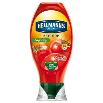 HELLMANNS KETCHUP ŁAGODNY 800G