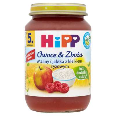 HIPP DESER 190G MALINA/KLEIK RYŻ