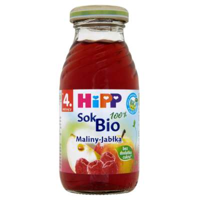 HIPP NAPÓJ 200ML MALINA/JABŁ