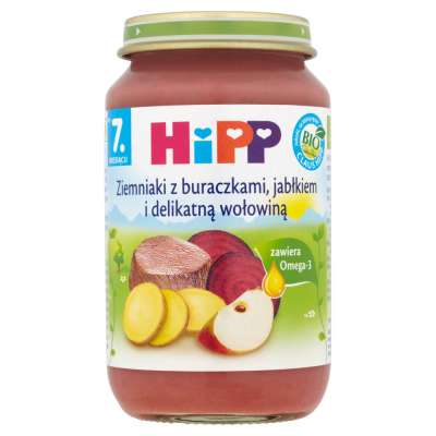 HIPP ZIEMNIAKI Z BURACZ/JAB/WOŁ.220G