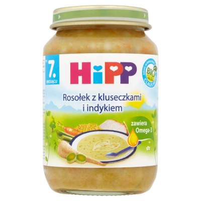 HIPP ZUPA 190G ROSÓŁ KLUSKI/INDYK