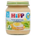 HIPPO PUREE JARZYNKA INDYK 125G