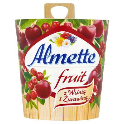 HOCHLAND ALMETTE 150G WIŚNIA /ŻURAWINA