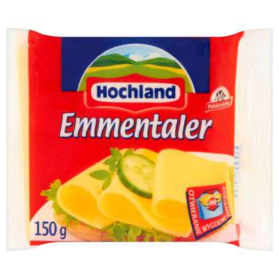 HOCHLAND SER TOP. 150G EMMENTALER PLASTRY