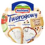 HOCHLAND SER TWAROG 140G DUO KRĄŻEK