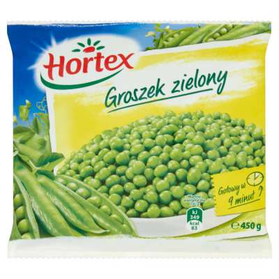 HORTEX GROSZEK ZIELONY 450G