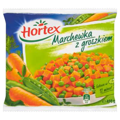 HORTEX MARCHEW 450G Z GROSZKIEM ZIEL.