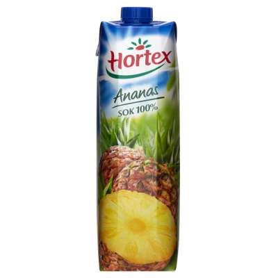 HORTEX SOK 100% ANANAS 1L