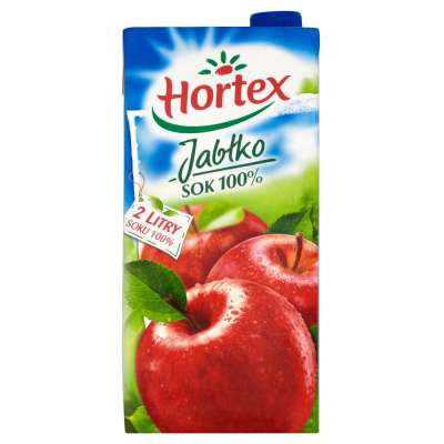 HORTEX SOK 100% JABŁKOWY 2L