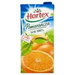 HORTEX SOK 100% POMARAŃCZA 2L