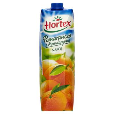 HORTEX SOK POMARAŃCZA MANDARYNKA 1L