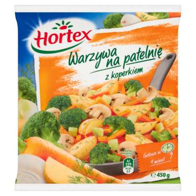 HORTEX WARZYWA N/PAT. 450G Z KOPERKIEM