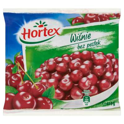 HORTEX WIŚNIE 450G BEZ PESTEK
