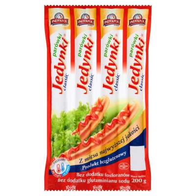 INDYKPOL PARÓWKI JEDYNKI 200G