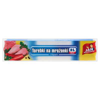 JAN NIEZBĘDNY TOREBKI NA MROŻONKI 3L 50SZT