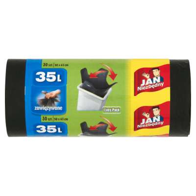 JAN NIEZBĘDNY WORKI NA ŚMIECI EASY PACK 35 L