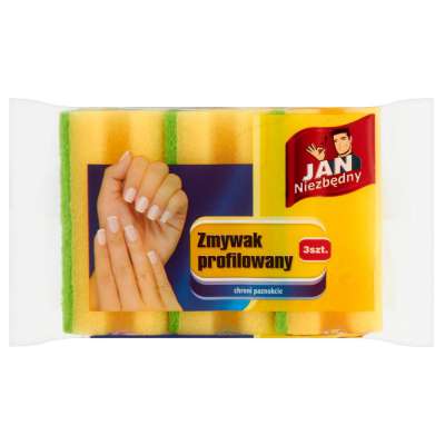 JAN NIEZBĘDNY ZMYWAK PROFILOWANY 3 SZT