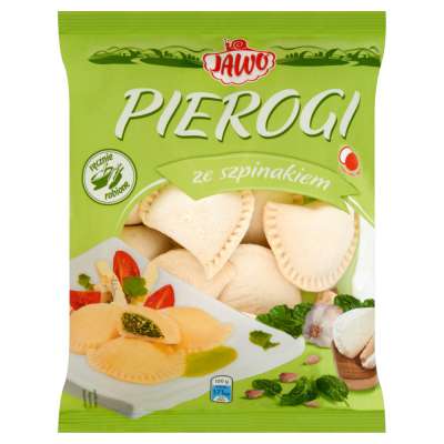 JAWO PIEROGI ZE SZPINAKIEM 450G