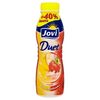 JOVI DUET BANAN TRUSKAWKA 350G