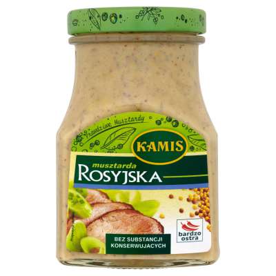 KAMIS MUSZTARDA ROSYJSKA 185G