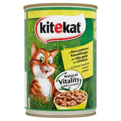 KITEKAT PUSZKA 400G KURCZAK W SOSIE