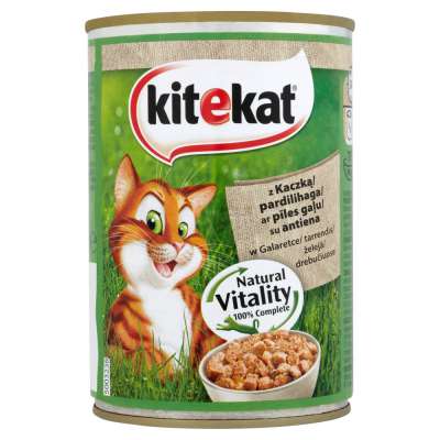 KITEKAT PUSZKA 400G Z WĄTRÓBKĄ