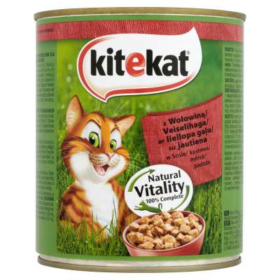 KITEKAT PUSZKA 800G Z WOŁOWINĄ