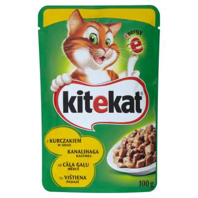 KITEKAT SASZETKA 100G Z KURCZAKIEM